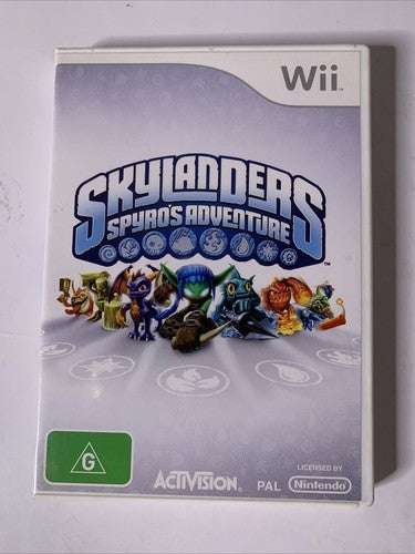 Skylanders Spyro's Adventure Nintendo Wii PAL GAme