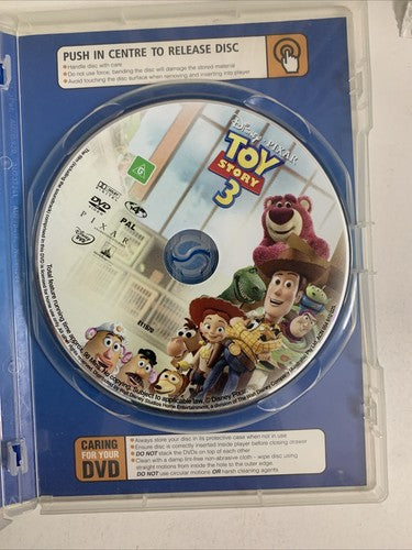 Toy Story 3 (DVD, 2010) Disney Pixar Film Region 4