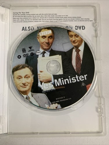 Yes Minister : Series 1 (DVD, 1980) BBC Comedy Region 4