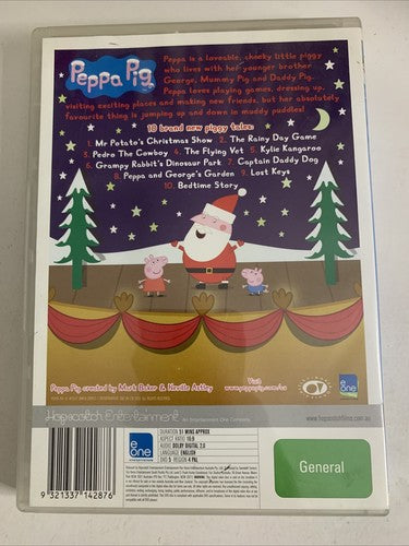 Peppa Pig: The Christmas Show (DVD, 2012) Region 4