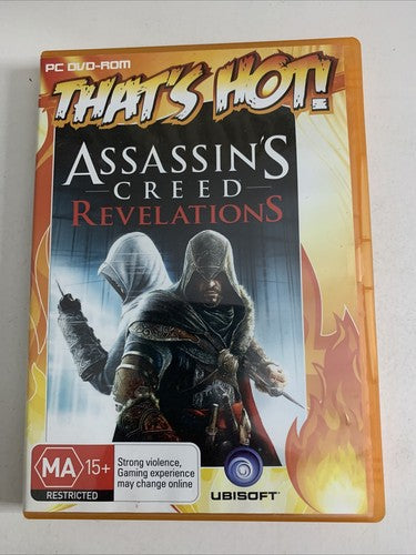 Assassins Creed: Revelations PC Windows DVD Ubisoft 2011 Game