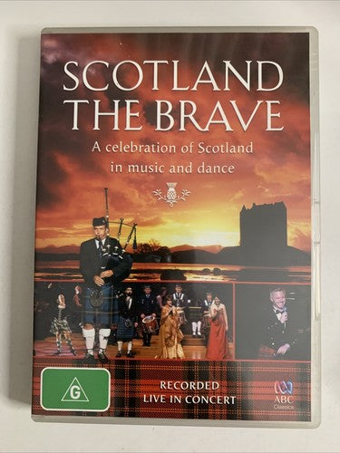 Scotland The Brave : Recorded Live in Concert (DVD, 2010) All Regions NEW