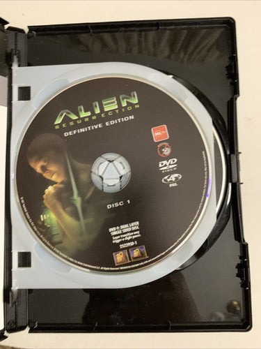Alien: Resurrection (DVD, 1997, 2-Disc) Winona Ryder, Sigourney Weaver Region 4