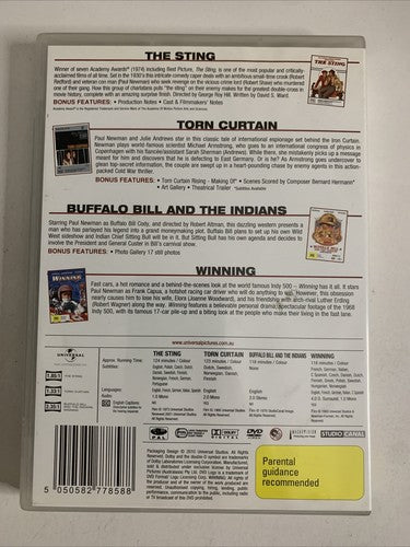 The Sting / Torn Curtain / Buffalo Bill and the Indians / Winning (DVD)