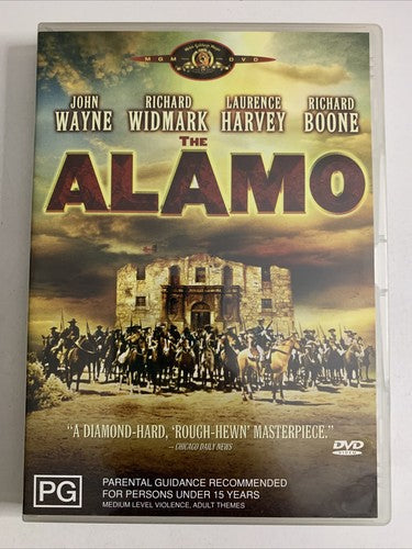 The Alamo (DVD, 1960) John Wayne Region 4 NEW