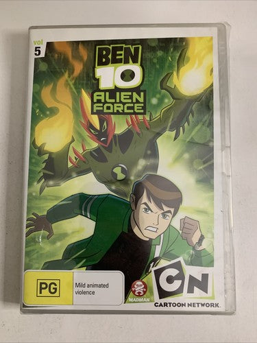 Ben 10 Alien Force : Vol 5 (DVD, 2008) Region 4 NEW