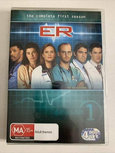 ER : Season 1 (DVD, 1994, 4-Disc) Region 4