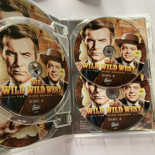 The Wild Wild West : Season 3 (DVD, 1967, 3-Disc) All Regions