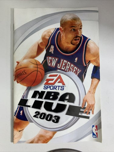 NBA Live 2003 PS2 Sony PlayStation 2 PAL Basketball Game Complete