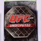 UFC 2009 Undisputed Microsoft XBOX 360 PAL Mixed MMA Game Complete