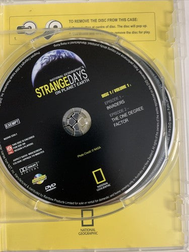 National Geographic's: Strange Days On Planet Earth (DVD, 2-Disc) Region 4