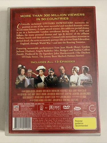 Upstairs Downstairs : Series 1 (DVD, 1971, 4-Disc) Region 4