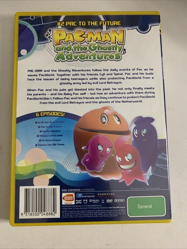Pac-Man and the Ghostly Adventures: Pac to the Future (DVD, 2013) Region 4
