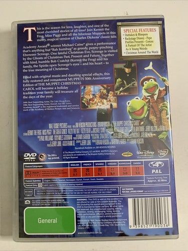 The Muppet Christmas Carol (50th Anniversary Edition, DVD, 1993) Region 4