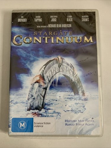 Stargate Continuum (DVD, 2008) Richard Dean Anderson, Beau Bridges Region 4 NEW