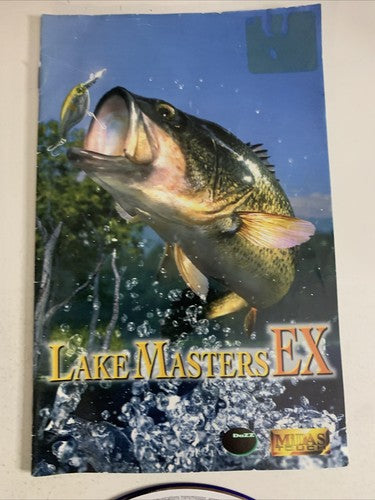 Lake Masters EX Fishing PS2 PlayStation 2 PAL 2009 Game Complete