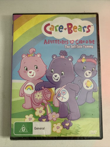 Care Bears: The Tell-Tale Tummy (DVD, 1987) Region 4 NEW Sealed