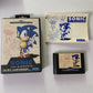 Sonic The Hedgehog Sega Mega Drive PAL 1988 Game Complete