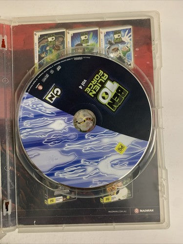 Ben 10 Alien Force : Vol 4 (DVD, 2008) Madman Region 4