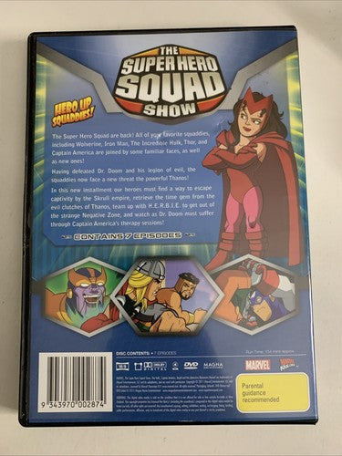 The Super Hero Squad Show: The Infinity Gauntlet (DVD, 2010) Animation Region 4