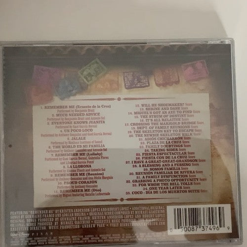 Various – Coco (Original Motion Picture Soundtrack) (CD, 2017) Australia 8737496