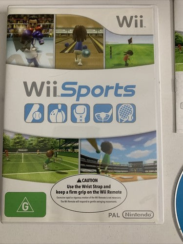 Wii Sports (Nintendo Wii, 2006) Game PAL Complete