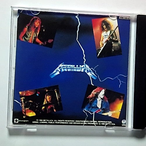 Metallica – Ride The Lightning (CD, 1996) Australia 838 140-2