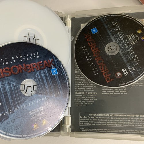 Prison Break : Season 1 (DVD, 2005, 6-Disc) Region 4