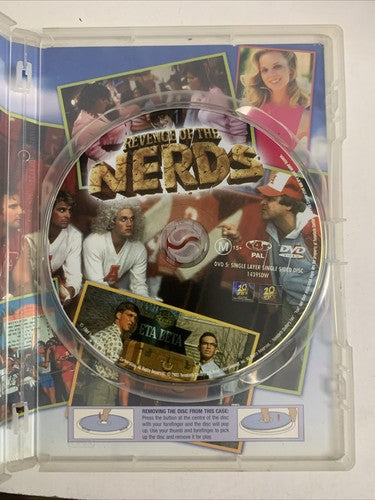 Revenge of the Nerds (DVD, 1984) Anthony Edwards, Robert Carradine Region 4