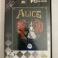 American McGee's Alice PC Windows CD-ROM Game
