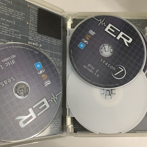 ER: The Complete Season 7 (DVD, 1999, 6-Disc) Region 4