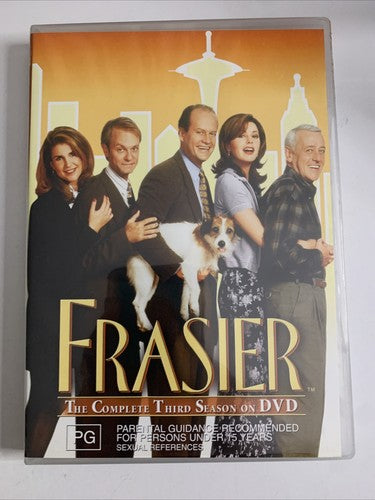 Frasier : Season 3 (DVD, 1995, 4-Disc) Comedy Region 4