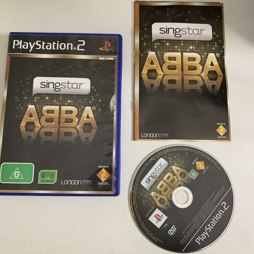 Singstar ABBA PS2 Sony Playstation 2 PAL Karoake Game