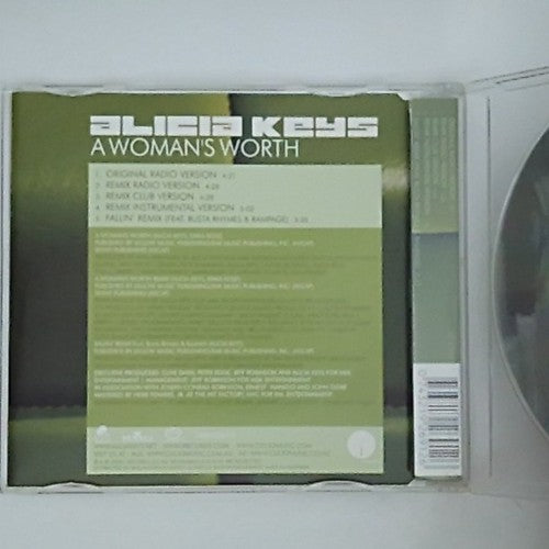 Alicia Keys – A Woman's Worth (CD, 2002) Australia 74321926912