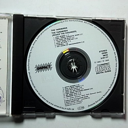 The Yardbirds – Roger The Engineer (CD, 1986) Germany IMCD 9.00137 O
