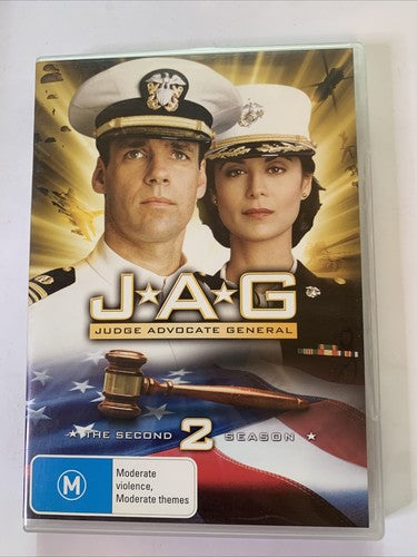 JAG : Season 2 (DVD, 1996, 4-Discs) Region 4