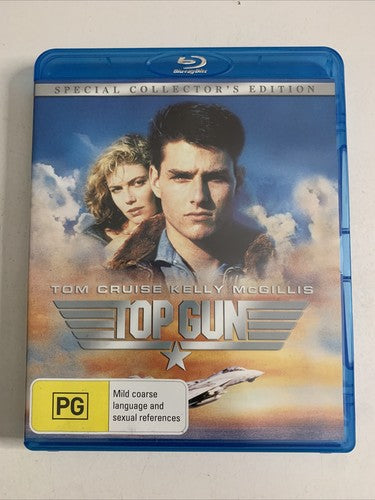 Top Gun (Special Edition, Blu-ray, 1986) Tom Cruise Region B
