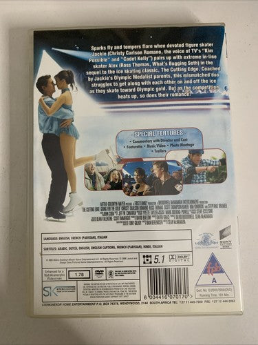 The Cutting Edge: Going For The Gold (DVD, 2006) Christy Carlson Romano Region 2