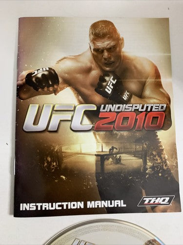 UFC Undisputed 2010 PS3 Sony PlayStation 3 Game Complete