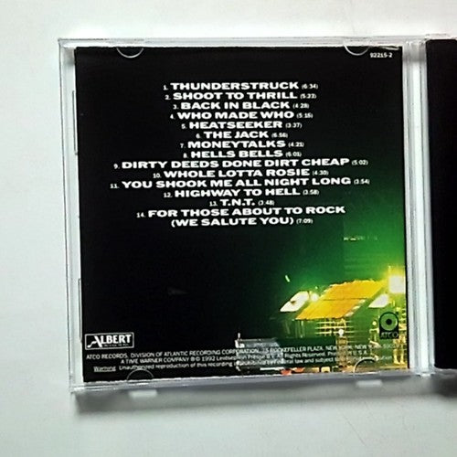 AC/DC – Live (CD, 1992) US 7 92215-2