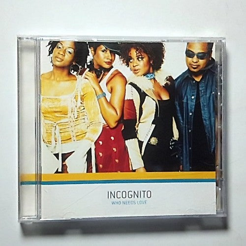 Incognito – Who Needs Love (CD, 2002) UK DOME CD 39
