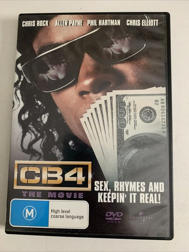 CB4 The Movie (DVD, 1992) Phil Hartman, Shaq, Chris Rock Comedy Region 4 &2