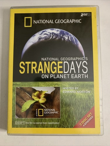 National Geographic's: Strange Days On Planet Earth (DVD, 2-Disc) Region 4