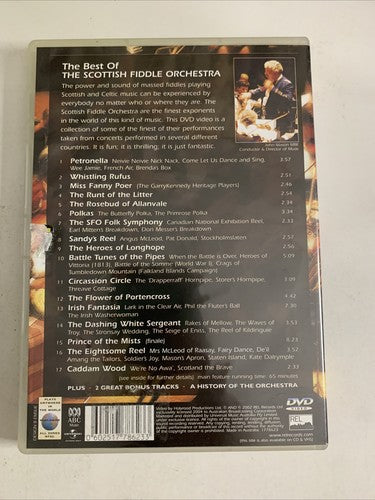 The Best of The Scottish Fiddle Orchestra (DVD, 2002) All Regions