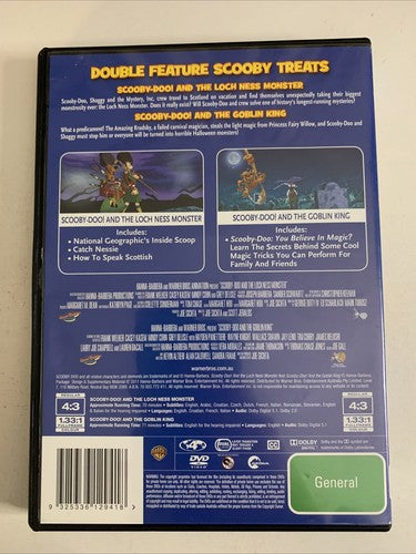 Scooby-Doo!: Loch Ness Monster / Goblin King (DVD, 2-Disc) Animation Region 4