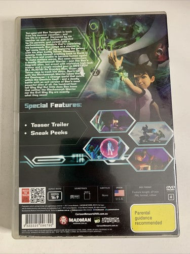 Ben 10: Destroy All Aliens | CGI Feature Film (DVD, 2010) Region 4