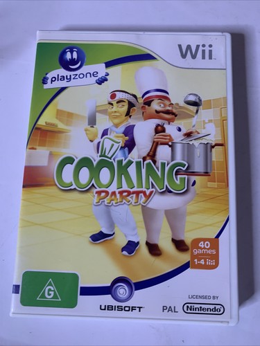 Cooking Party Nintendo Wii PAL 2009 Game Complete