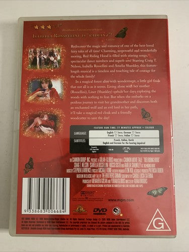 Red Riding Hood (DVD, 1988) Isabella Rossellini Region 4