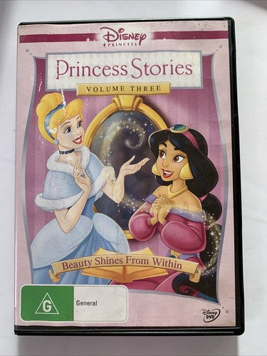 Princess Stories : Beauty Shines from Within : Vol 3 (DVD, 2006) Disney Region 4