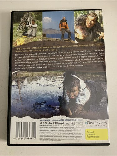 Man Vs Wild : Forces of Nature : Season 3 (DVD, 2008, 2-Disc) Region 4